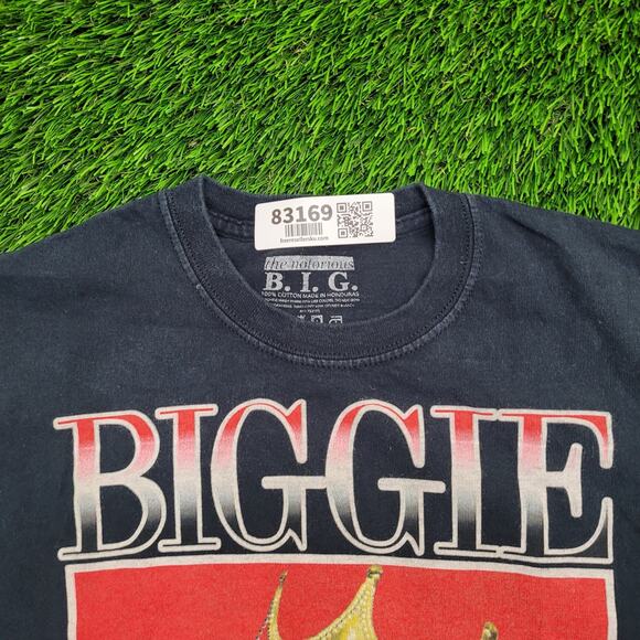 Notorious B.I.G Shirt Womens Small 17x24 Biggie Brooklyns Finest - Picture 9 of 11
